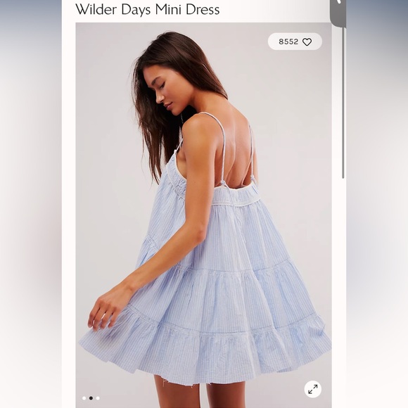 Boho💜 Summer sundress lilac dress small NWT 💜 - Picture 12 of 12